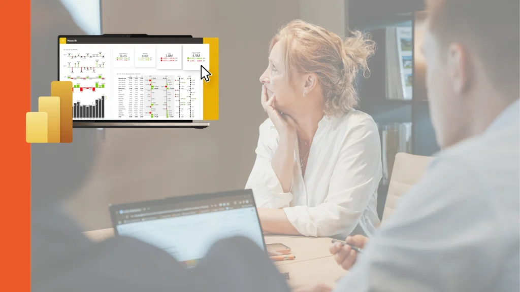 Voorbeeld van een bedrijfsdashboard waarbij datadiscipline essentieel is voor juiste inzichten